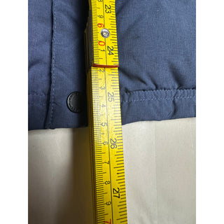 32 Degrees Heat Men’s L Blue Down Puffer Shirt Jacket Shacket Snap Front