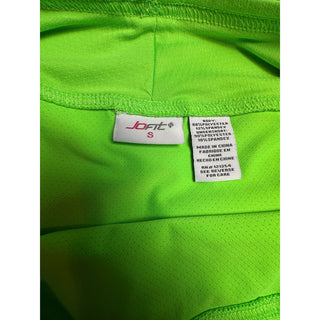 Jofit Women's S Neon Green Golf Polo Skort 2 Piece Performance Outfit