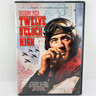 Twelve O'Clock High DVD Gregory Peck 1949 WWII War Drama Classic Dean Jagger