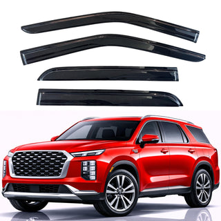 2020-2025 Hyundai Palisade Window Visors Rain Guards Vent Deflectors 4PC
