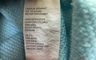IZOD Men's Light Blue Half-Zip Pullover Sweater XL