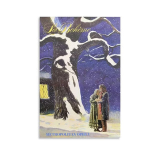 La Boheme Jaime Wyeth Metropolitan Opera Canvas Wall Art 16x24"