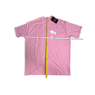 boohooMAN Pink Hotels & Resorts Graphic T-Shirt Medium