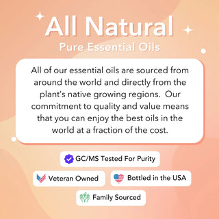 10-Pack Vitality Extracts Lavender Essential Oil Roll On 10mL Pure Blend