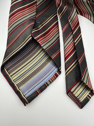 Alexander Julian American Modern Men's Silk Striped Tie - 58