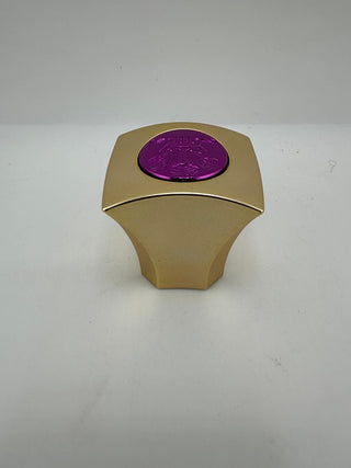 Premium Matte Gold Cap Round Purple Seal Old Style Gen 1 / 2