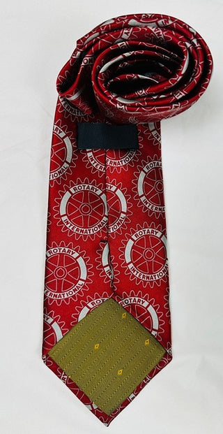 Rotary International Rocky Mountain Rendezvous SLC Red Tie