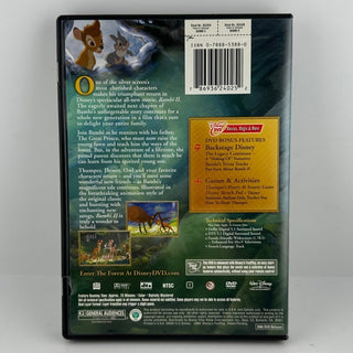 Disney Bambi II DVD 2006 Walt Disney Animated Family Movie w/ Insert