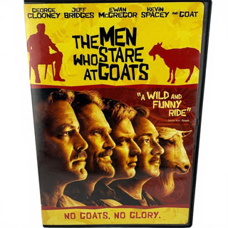 The Men Who Stare at Goats DVD George Clooney Jeff Bridges Ewan McGregor 2009
