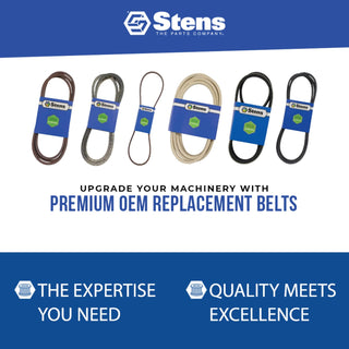 Stens 265-246 Drive Belt MTD Cub Cadet 954-04033A 754-04033A 1/2" x 118-1/4"