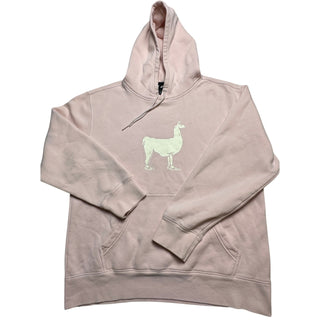 Nike SB Paul The Llama Hoodie Mens Large Pink Skateboarding Fleece Pullover L