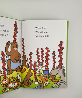 📚🍎 Ten Apples Up On Top! by Dr. Seuss – Hardcover Beginner Book 🍏🐯🐶