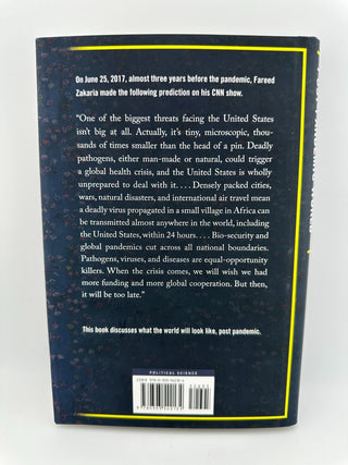 Ten Lessons for a Post-Pandemic World Fareed Zakaria HC 2020 Norton Politics