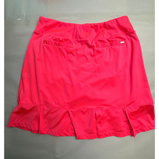 Tail Women’s Small Golf Outfit Zebra Print Sleeveless Polo Pink Ruffle Skort