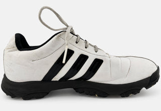 Adidas Tour360 Golf Shoes Mens US 10 White Black Softspikes Leather Waterproof