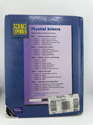 Prentice Hall Science Explorer Physical Science Student Edition 2001 HC