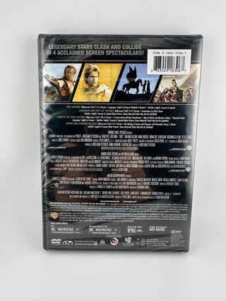 4 Film Favorites Epic Adventures Collection DVD NEW Sealed Troy Alexander Titans