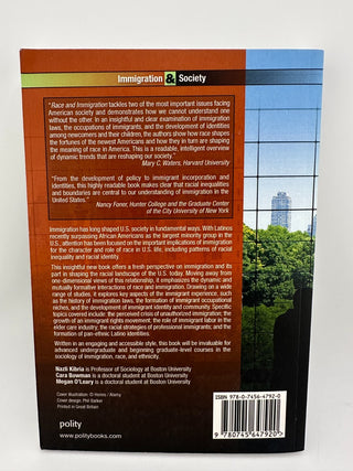 Race and Immigration Kibria Bowman O’Leary Polity Press Sociology Paperback