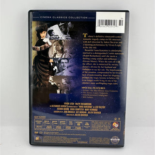 Anna Karenina DVD 1948 Vivien Leigh Cinema Classics Collection w/ Lobby Cards