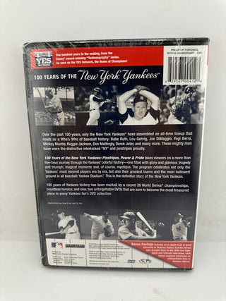 100 Years of the New York Yankees DVD - Pinstripes, Power & Pride - Official MLB