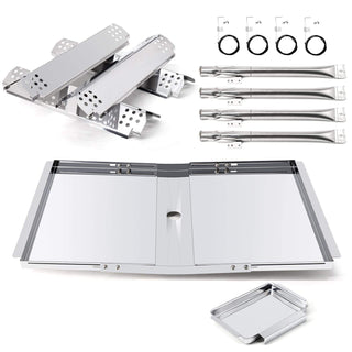 Nexgrill 720-0830H Grill Parts Kit Burners Heat Plates Igniters Drip Pan