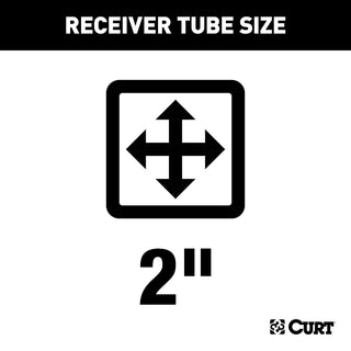 CURT 13386 Class 3 Trailer Hitch Ford Explorer 2" Receiver