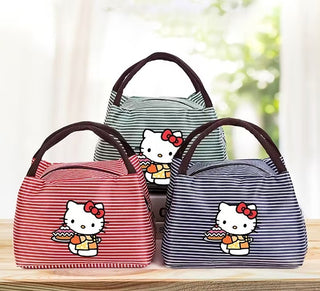 Hello Kitty Insulated Lunch Bag with Zipper and Handle - Multiple Colors