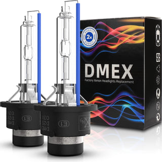 DMEX D2S HID Xenon Headlight Bulbs 35W 6000K Cool White 85122 66240 2-Pack