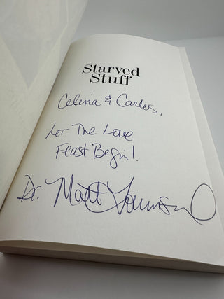 Starved Stuff Matt Townsend SIGNED Relationship Book
