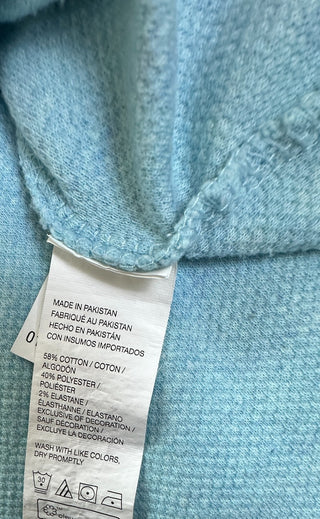 IZOD Men's Light Blue Half-Zip Pullover Sweater XL