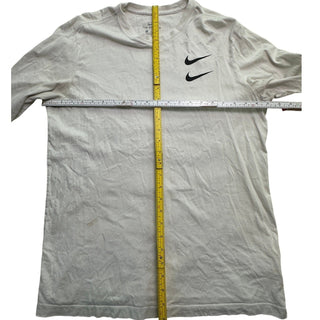Nike The Nike Tee Long Sleeve White Cotton Shirt Size L