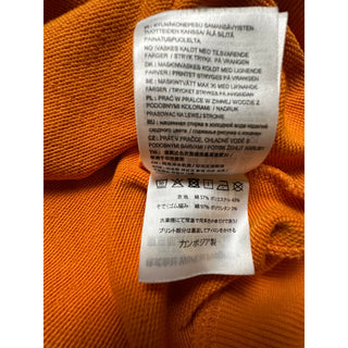 Carhartt WIP Runner Hoodie Orange Hokkaido Cheetah Graphic Pullover Streetwear