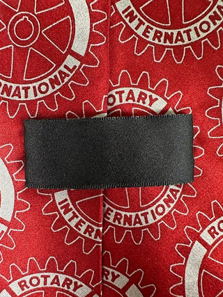 Rotary International Rocky Mountain Rendezvous SLC Red Tie