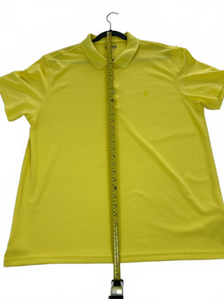 IZOD Golf Men's Yellow Polo Shirt XL Breathable Casual Sport
