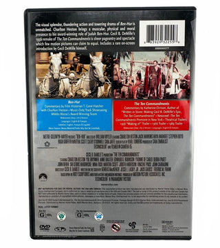 Ben-Hur / The Ten Commandments Double Feature DVD Set