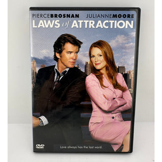 Laws of Attraction DVD 2004 Pierce Brosnan Julianne Moore Romantic Comedy