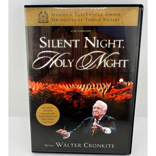 Silent Night Holy Night DVD Mormon Tabernacle Choir Walter Cronkite Christmas