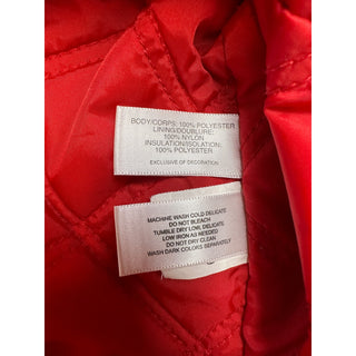 Cutter & Buck WeatherTec Women’s M Red Golf Vest Barton Creek WGA Tee Party