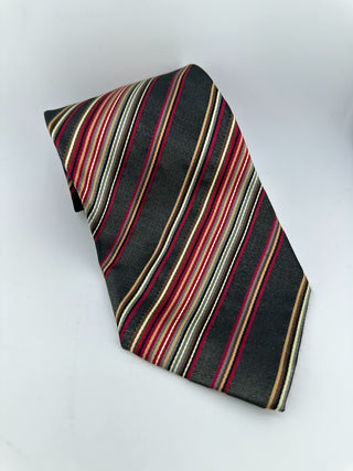 Alexander Julian American Modern Men's Silk Striped Tie - 58