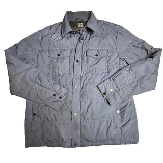32 Degrees Heat Men's Large Quilted Blue Polyester Down