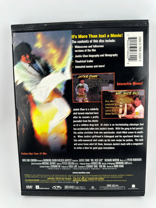 Mr. Nice Guy DVD 1997 Jackie Chan Action Comedy New Line Widescreen PG-13