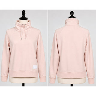 Calvin Klein Jeans Pink Pullover Sweatshirt with High Neck