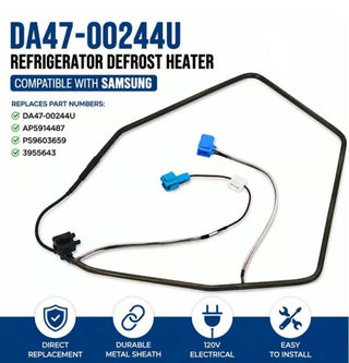 Samsung DA47-00244U Refrigerator Defrost Heater Replacement Part