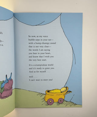 📘 Oh, Baby, the Places You'll Go! by Dr. Seuss, Softcover • UK Edition