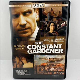 The Constant Gardener DVD 2005 Ralph Fiennes Rachel Weisz Widescreen Spotlight