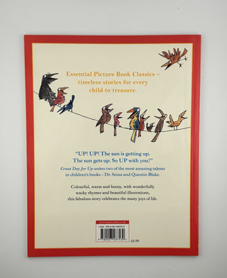 🌞 Dr. Seuss's Great Day for Up - Illustrated by Quentin Blake - Classic Picture