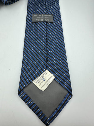 Robert Talbott Best of Class Silk Tie 57" Blue Stripe NWT US