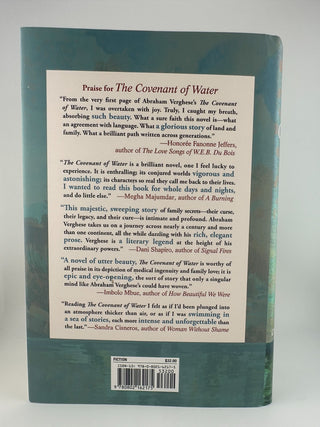 The Covenant of Water Hardcover Abraham Verghese Oprah Book Club 2023