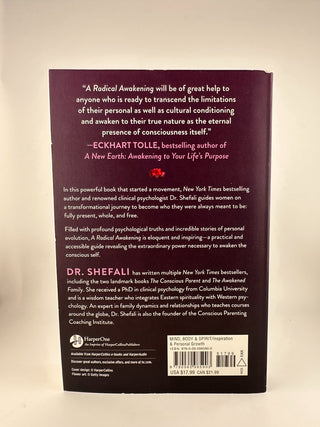 A Radical Awakening by Dr. Shefali Paperback 2022 Self-Help Personal Growth