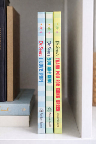 Dr. Seuss Hardcover Gift Book Bundle – I Love You Pop, You Are Kind, Thank You